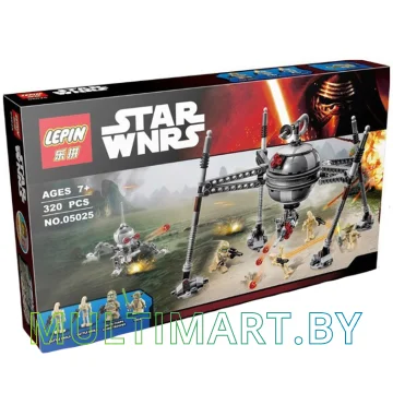 Конструктор Lepin 05025 Самонаводящийся дроид-паук (320 деталей)
